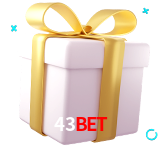 Receba seus bônus de boas-vindas no 43bet
